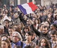 French solidarity on the streets